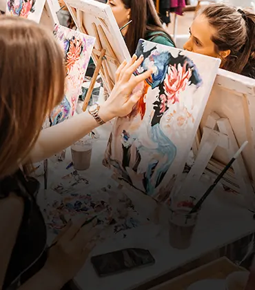 Zeitgenössische Malerei und Meisterwerke des 21